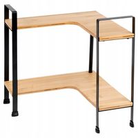 Półka KUCHENNA piętrowa regał stojak organizer na przyprawy butelki