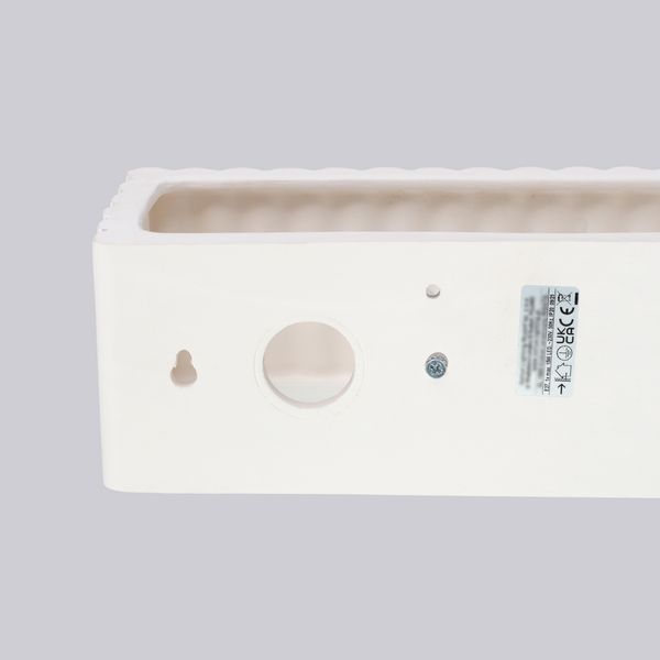 Kinkiet ceramiczny RIGATA biały zdjęcie 8