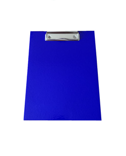 Deska z clipem clipboard A5 tekturowa niebieska