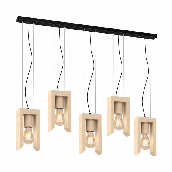 LAMPA WISZĄCA VINCENZO 5XE27 zdjęcie 1