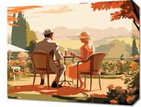 Obraz 50x40cm Retro Randka