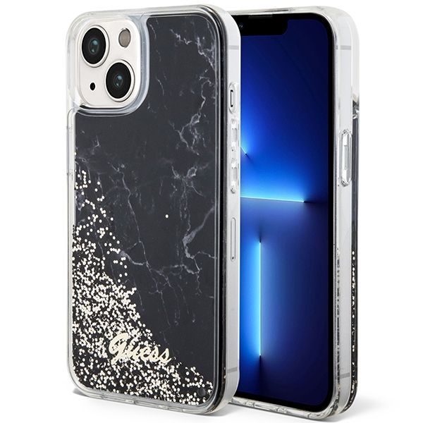 Etui Guess do iPhone 15, iPhone 14, iPhone 13, Czarny zdjęcie 1