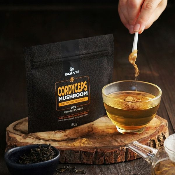 CORDYCEPS SINENSIS 10:1 EKSTRAKT 30G SOLVE LABS zdjęcie 2