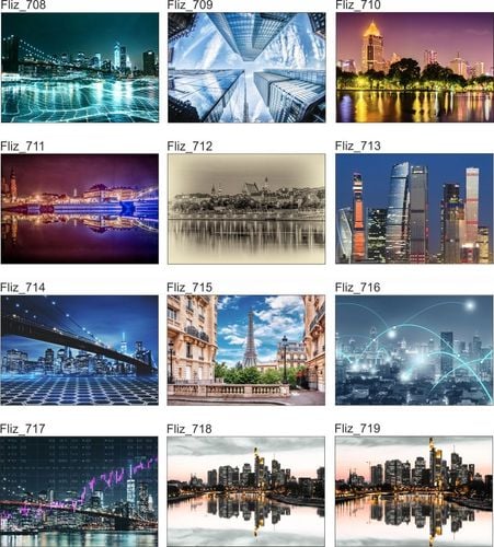 OBRAZ na płótnie miasto retro w szarości 120x80 na Arena.pl