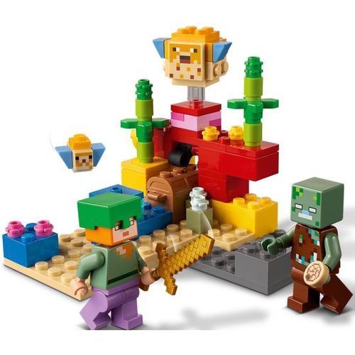 Lego Minecraft Rafa Koralowa 21164 na Arena.pl