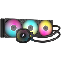 corsair icue link titan 360 rx rgb aio, 360mm radiator, liquid cpu cooler