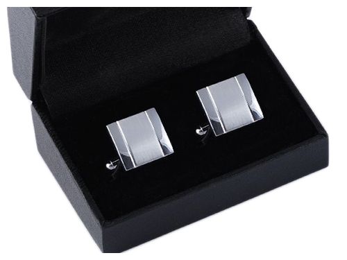 KLASYCZNE SPINKI + PUDEŁKO Metalowe Spinki do Mankietów Koszuli Męskie na Arena.pl