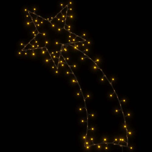 Świąteczne lampki spadająca gwiazda sylwetka, 115 LED na Arena.pl