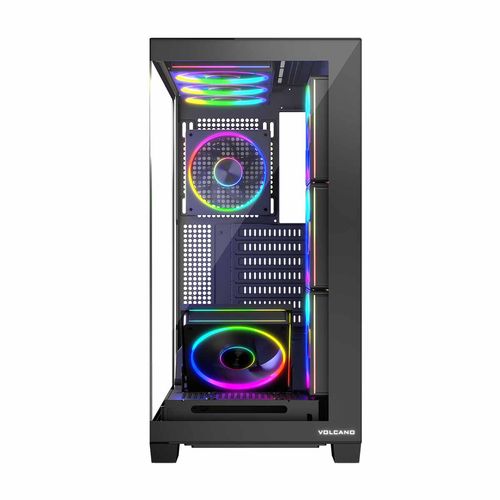 Obudowa MODECOM Volcano Stellar ARGB Midi 8F Black na Arena.pl
