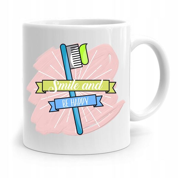 Kubek Prezent Dla Dentysty Ten Się Nie Smieje Z Nadrukiem Ze Zdjęciem zdjęcie 1