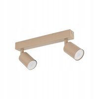 Lampa sufitowa listwa z reflektorami biała metalowa korytarz NEX SABIA 2