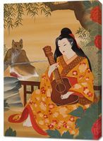 Obraz 70x100cm Muzyka i Poeci