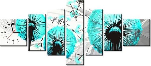 70CM 160CM ZEGAR 7 ELEME DMUCHAWCE TURKUSIE DRUK OBRAZ na Arena.pl