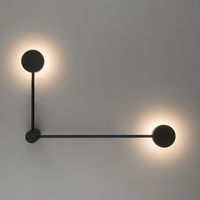 Sufitowa LAMPA nowoczesna ORBIT 7804 Nowodvorski ścienne molekuły sticks czarne