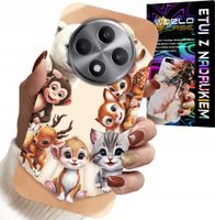 ETUI DO OPPO RENO12 F / 12FS 5G - PLECKI DLA DZIECI W ZWIERZĘTA LEŚNE CASE
