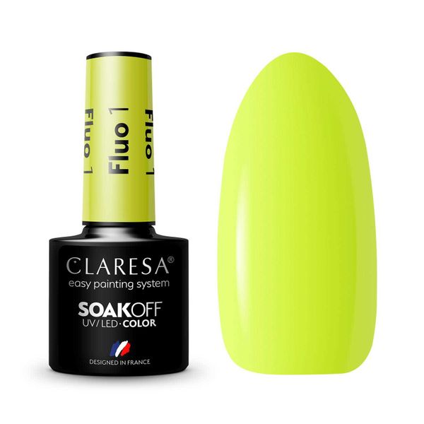 CLARESA LAKIER HYBRYDOWY FLUO 1 zdjęcie 4