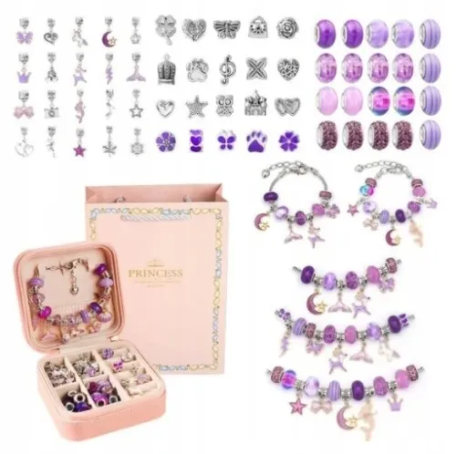 ZESTAW DO ROBIENIA BRANSOLETEK NASZYJNIKÓW PREZENT na Arena.pl