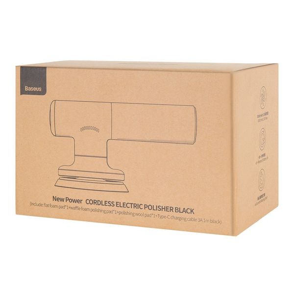 BASEUS POLERKA BEZPRZEWODOWA 30W DO SAMOCHODU MASZYNA POLERSKA DO KAROSERII zdjęcie 11