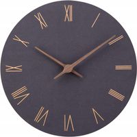ACCSHINE 9939333 Zegar ścienny z płyty MDF 30cm