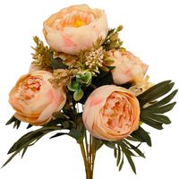 Bukiet piwonia hortensja łososiowy
