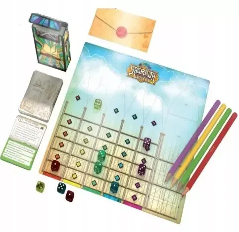 Gra planszowa FoxGames Sagrada Legacy na Arena.pl