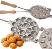 FORMA OPIEKACZ DO PIECZENIA CIASTEK ORZESZKÓW PATELNIA NA ORZESZKI