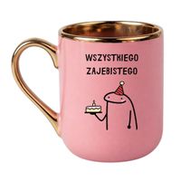 Elegant Różowo-Złoty 330 ml