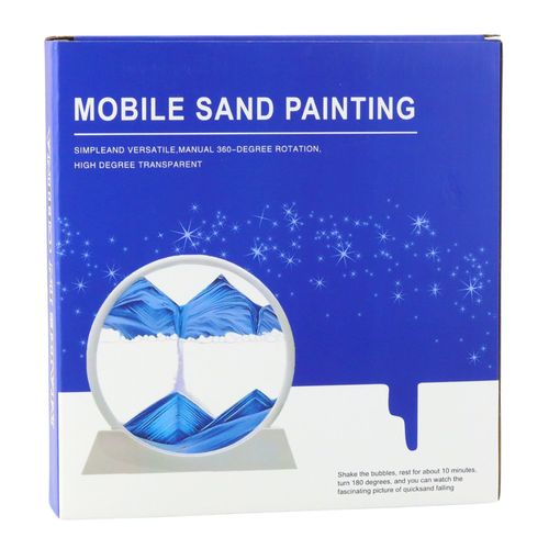 NIEBIESKA DEKORACJA  BIAŁY ŚWIAT na Arena.pl