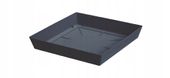 Podstawka kwadratowa doniczki Lofly PPLFQ200 | Antracyt, Kształt Kwadratowy, Wymiary 20x20x3.2 cm, Kolor Antracyt, Prosperplast
