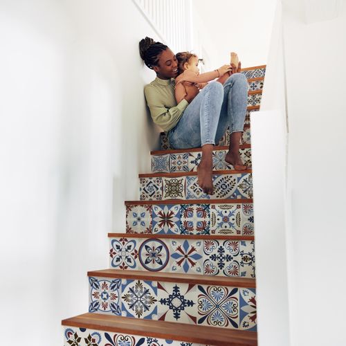 Naklejki Samoprzylepne Na Kafelki MOZAIKA Marokańska Zestaw 24 szt. 15x15 na Arena.pl