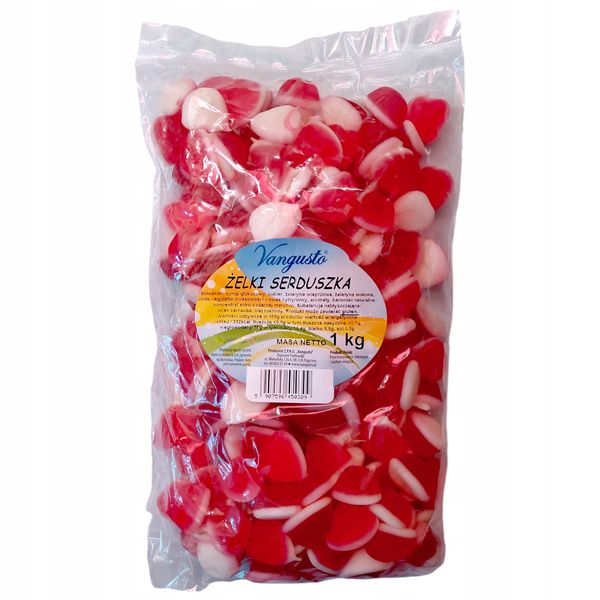 Żelki vangusto 1000g Serduszka zdjęcie 1