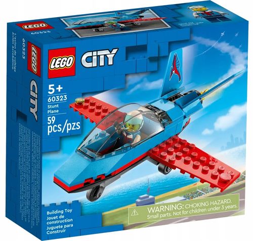60323 - lego city - samolot kaskaderski na Arena.pl