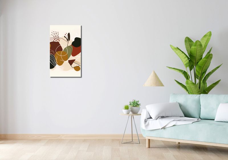 Obraz 40x70cm Organiczna Erupcja zdjęcie 2
