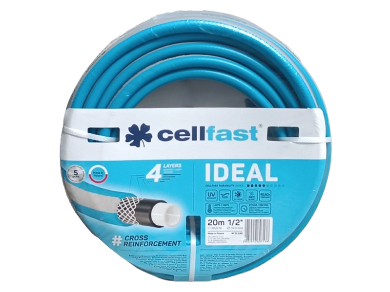Wąż ogrodowy Cellfast 20m - 1/2" - 4 warstwowy zdjęcie 3