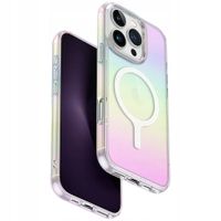 2 x Etui UNIQ Iridescia do iPhone 16 Pro Magclick Charging holograficzny