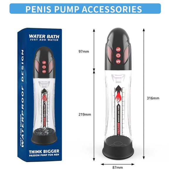 Pompka- Passion Pump, Premium Rechargeable Automatic Waterproof Pump zdjęcie 14