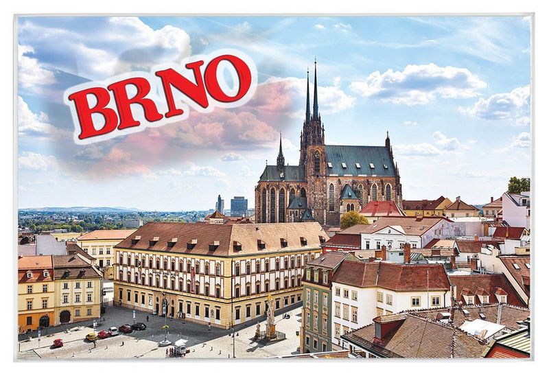 Brno I - magnes szklany zdjęcie 1