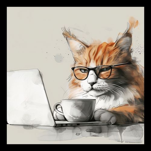 Plakat 30x30cm Nie przed Kawusią na Arena.pl