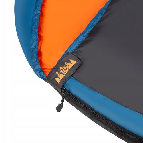 ŚPIWÓR TURYSTYCZNY MUMIA Z KAPTUREM DUŻY 220cm CIEPŁY LEKKI na Arena.pl