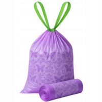Worki Na Śmieci 20l Zapachowe TSG-645 Z Taśmą Wiązane Lawendowe 90szt.