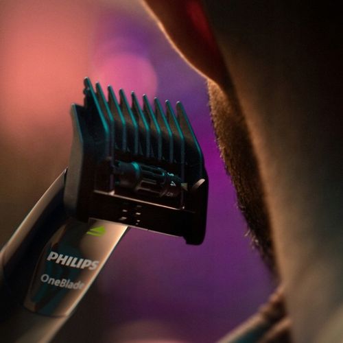 GOLARKA PHILIPS ONEBLADE TRYMER MASZYNKA DO GOLENIA REGULOWANA NASADKA na Arena.pl