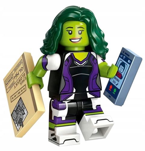 71039 - lego minifigures - pani hulk - marvel seria 2 na Arena.pl