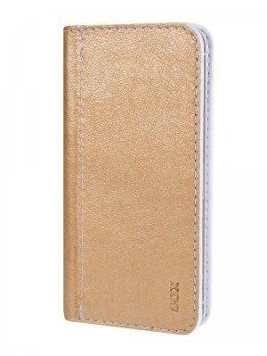 Etui Sox Booklet Złote L zdjęcie 1