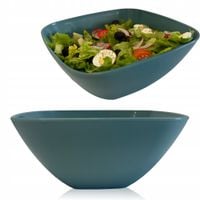 MISKA SALATERKA KWADRATOWA MISECZKA NA PRZEKĄSKI ORZESZKI OWOCE