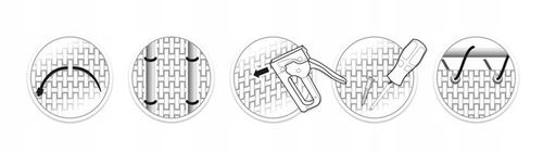 Osłona balkonowa technorattan 1300 g/m2 h 110 RD18 na Arena.pl