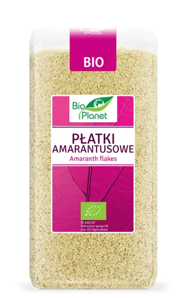 PŁatki Amarantusowe BIO 300 g - BIO Planet zdjęcie 1