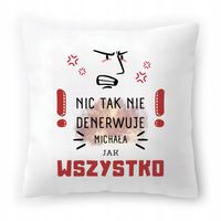 Poduszka Dla Michała Na Urodziny Imieniny Prezent Z Nadrukiem Ze Zdjęciem