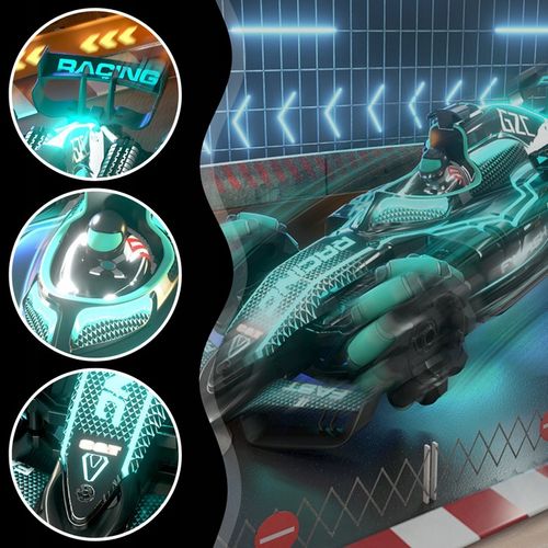 ZDALNIE STEROWANY DUŻY SAMOCHÓD DRIFT CAR AUTO STEROWANE GESTAMI RĘKI PILOT na Arena.pl