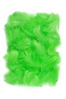 PIÓRKA  5-12 CM, 10 G ZIELONE DP CRAFT