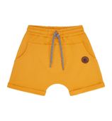 Krótkie spodenki chłopięce musztardowe 104